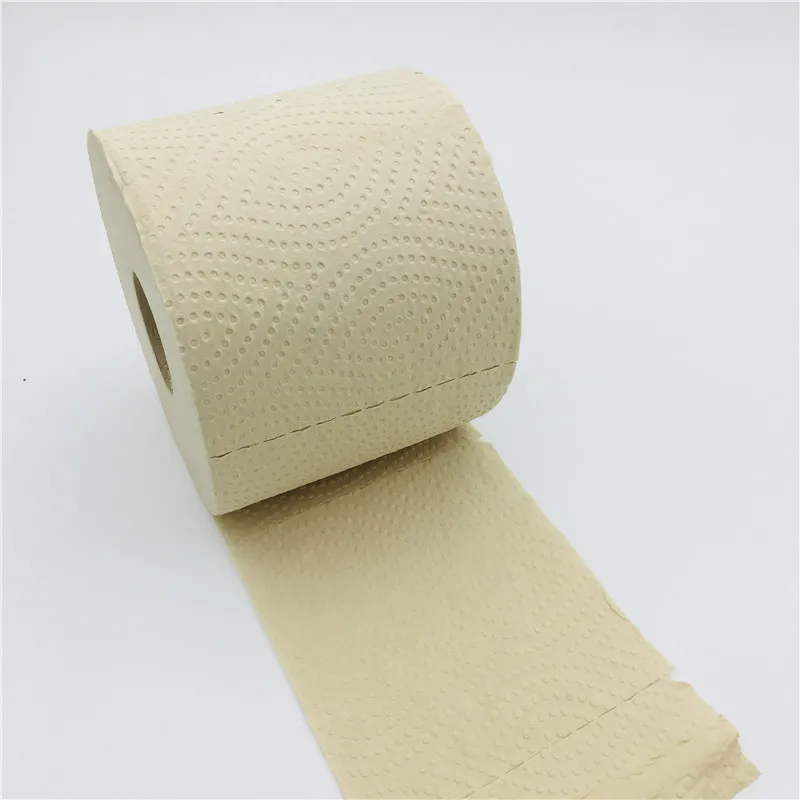 Custom standing tree free Chinese recycled bamboo toilet paper for the home