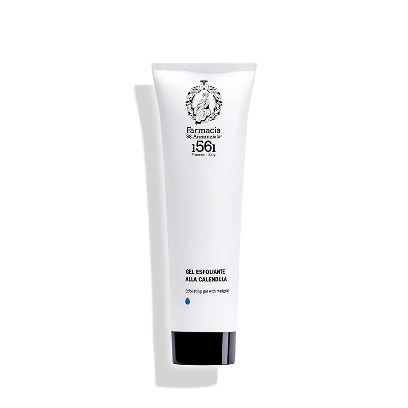 Farmacia SS Annunziata 1561 бренд скраб для лица Отшелушивающий гель с календулы 3 4 Fl. Oz 100 мл