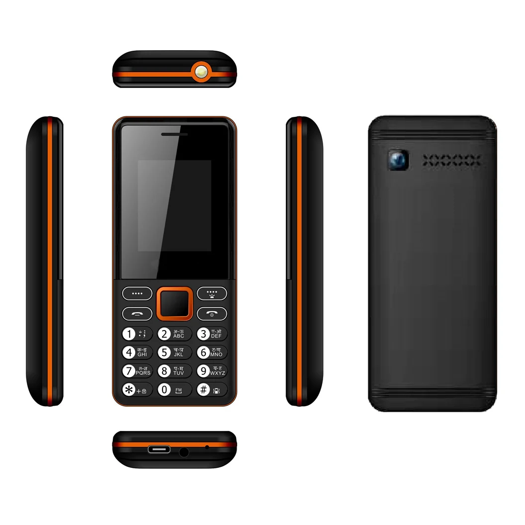 Oem Odm 4G Bar Phone Button Mobile Feature Keypad 4 g Lte Basic Best Low Price Cheap Phones Custom Customized