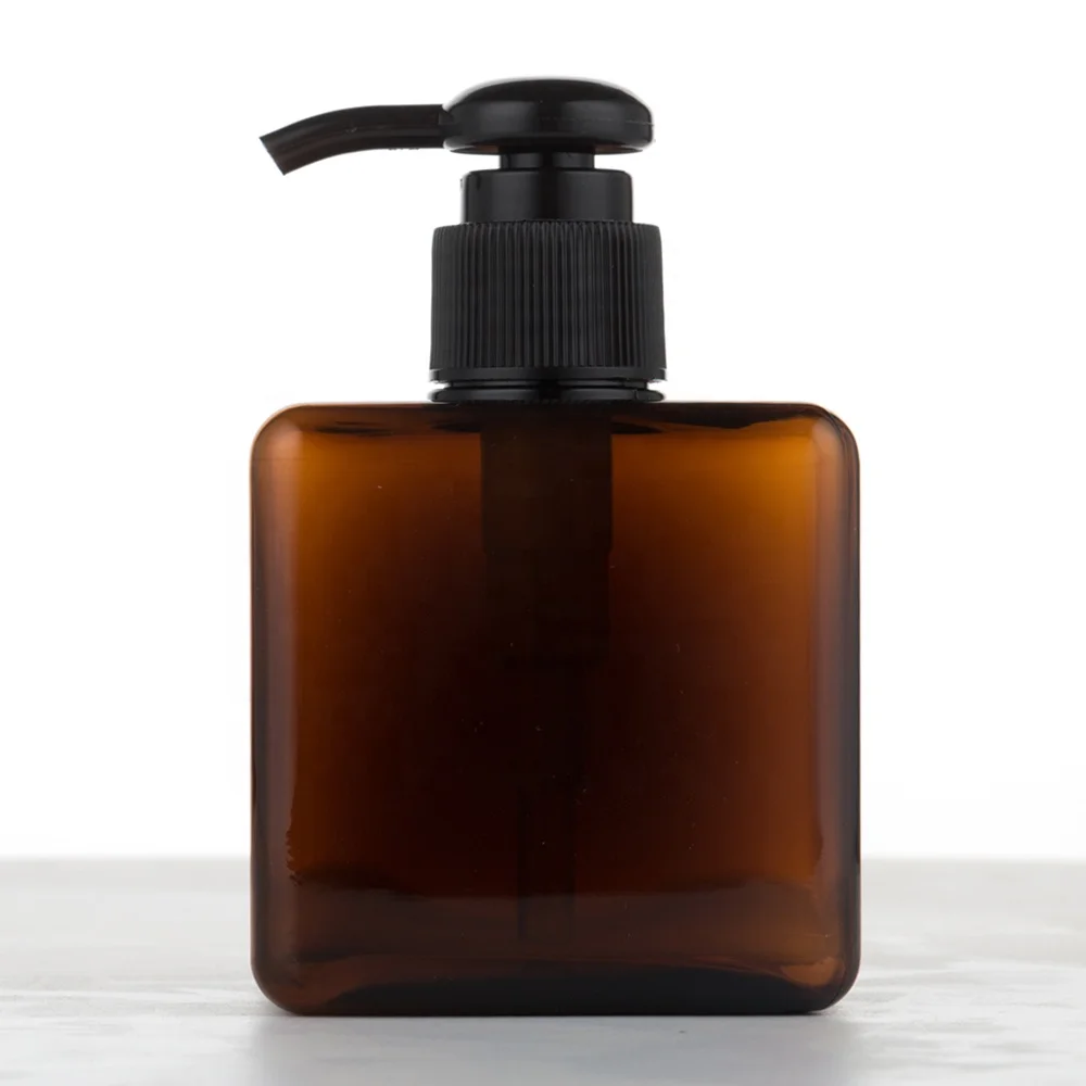 Фабричное производство, 28/410 косметический насос, 250 мл, насос для пены, пластиковая Квадратная бутылка для домашних животных, упаковка шампуня для жидкого мыла по хорошей цене