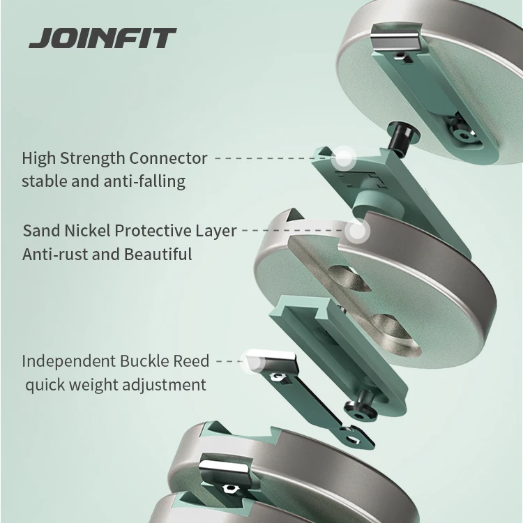 fitness equipment strength training free weights adjustable dumbbell pink for bodybuilding