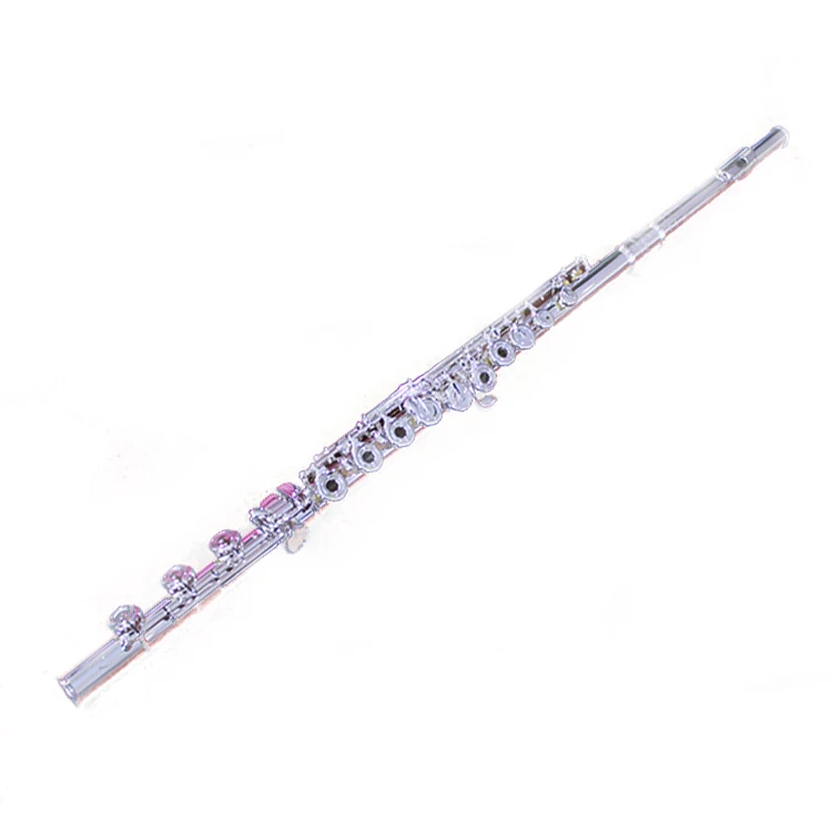 2021 Professional Open Holes Silver Plated Flute Good Quality Recorder Flute For Sale