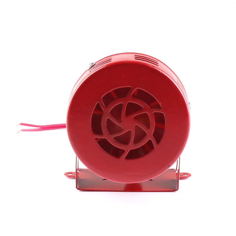 12V 105dB Sound Alarm Loud Fire Security Rescue Car Electric Air Raid Siren Horn For Car Truck Motorcycle Bicycle