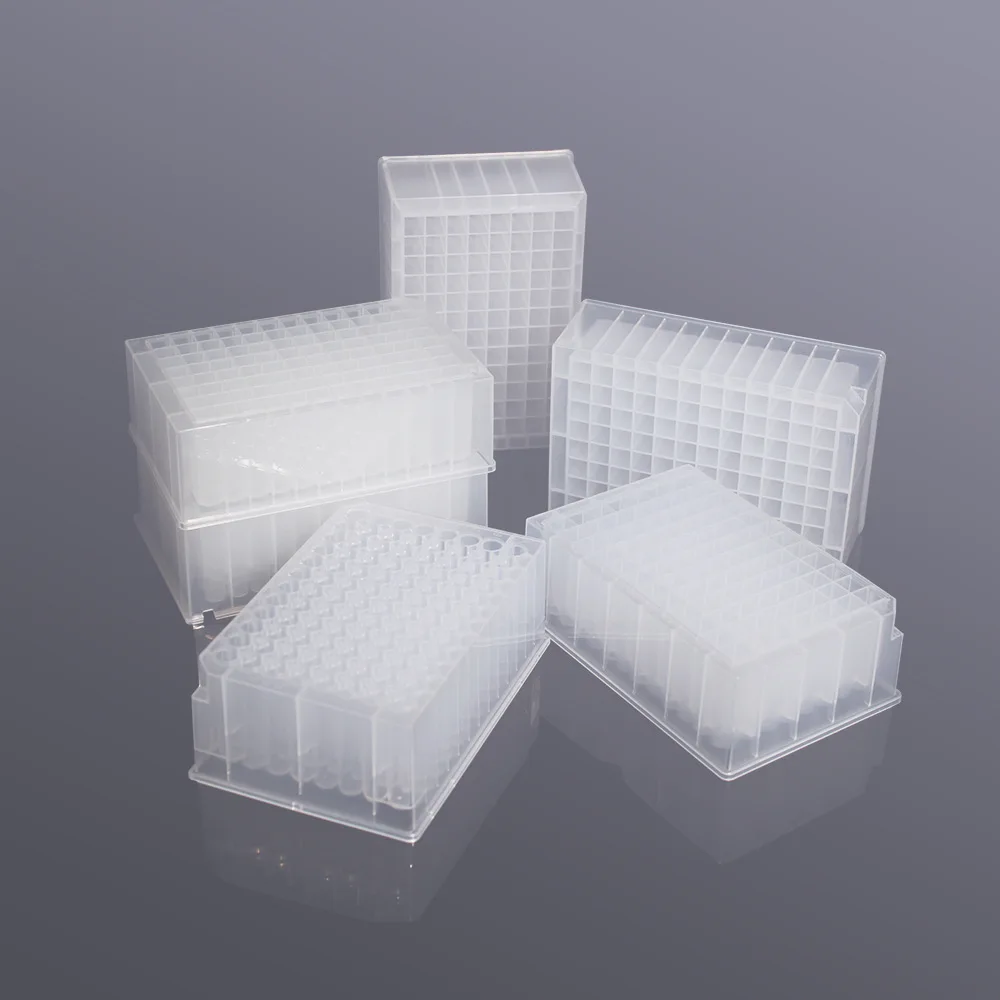 Laboratory Consumables Storage Microplates Cell Culture Storage Plate 96 Pcr 2.2ml  Deep Well Plate