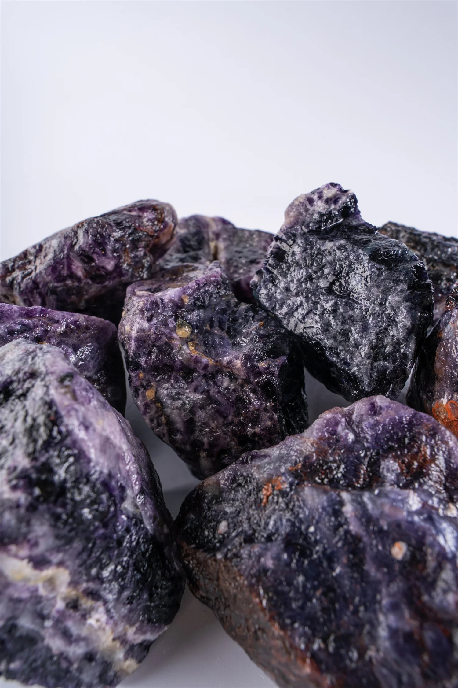 Fluorite lumps with best Price in China wholesale fluorite raw ore