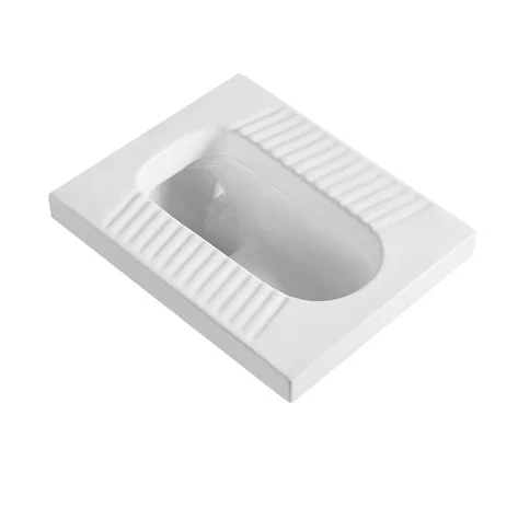 High Quality New Style Hotel Bathroom White Color Ceramic Hot Sale Squatting Wc