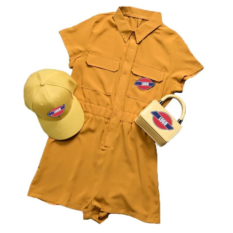 ladies luxury national tide oblique Tide overalls fashion peaked hats bags women handbag set