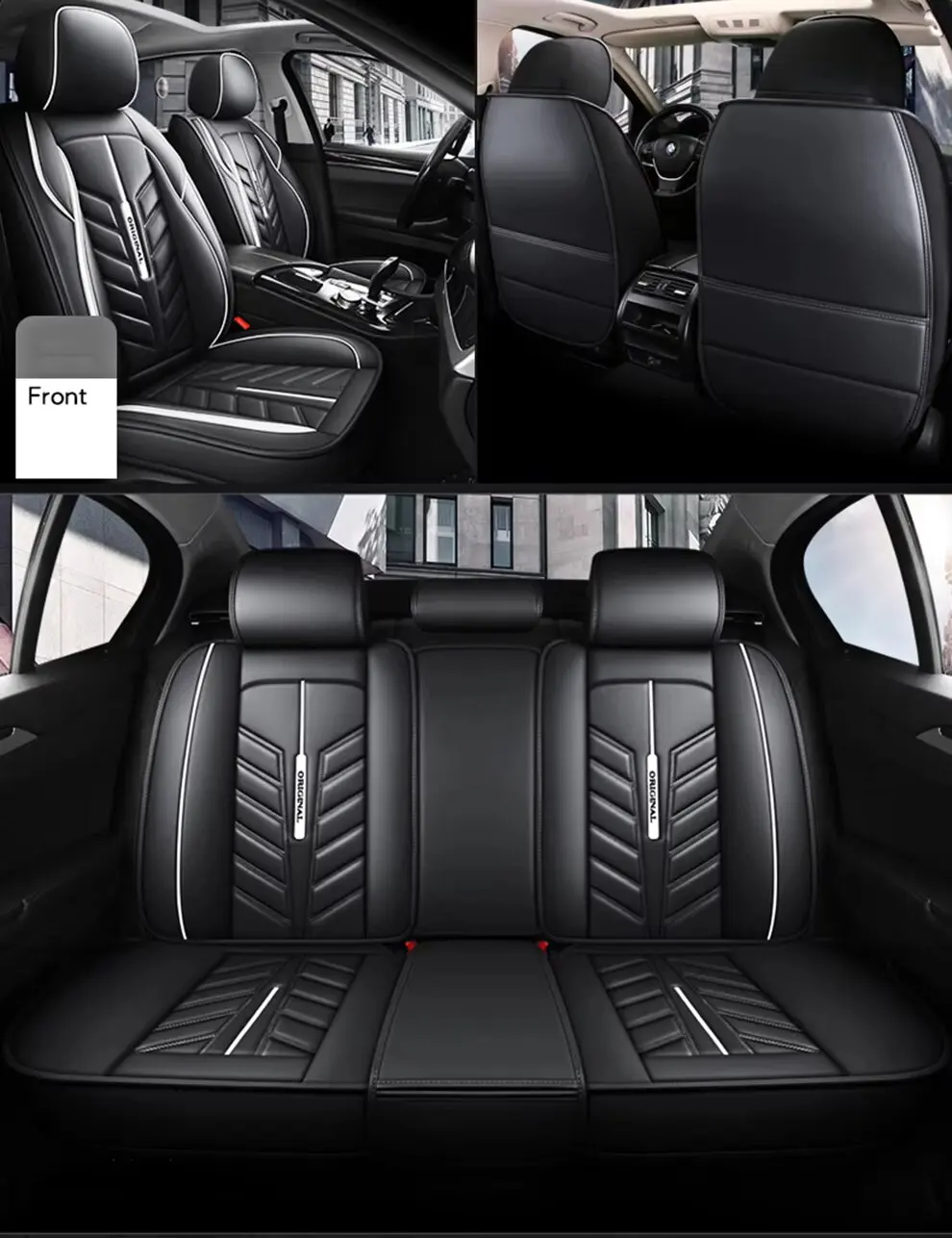 High Quality 5 Seats Leather Car Seat Cover For Mazda 3 BL 2005 2006 2007 BK 6 GJ GG CX5 CX3 Accessories