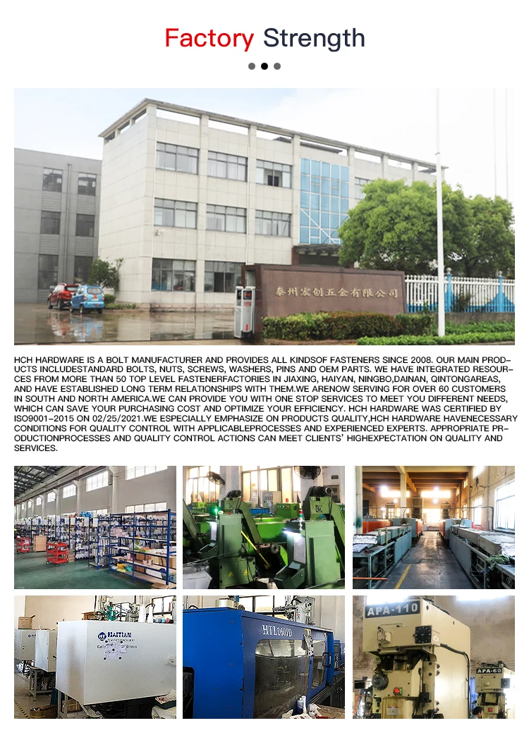 stainless J-Bolt Types of Anchor Bolt