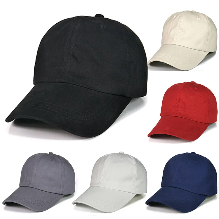 Customize Factory Direct Sale Baseball Adjustable Plain Ball Cap