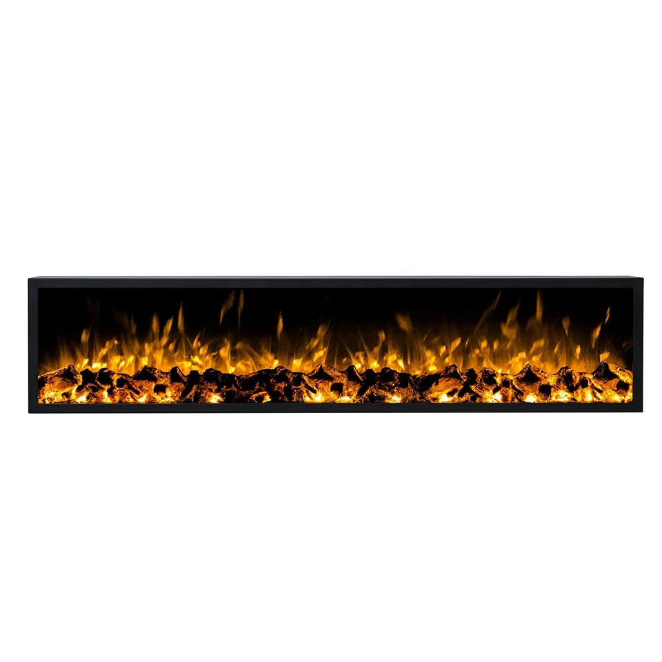 72 inch decor Flame insert electric fireplace