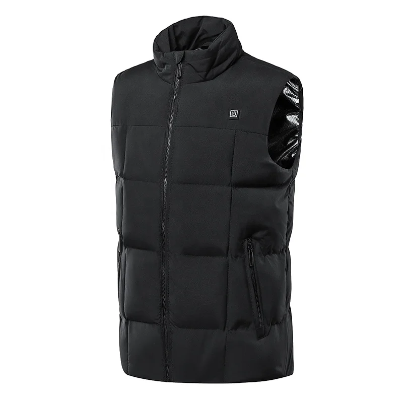 IN STOCK 9 Heating Zones Heated Vest Gilet Winter Outdoor Control Temperature USB Charging Waistcoat Warm Heated Clothes