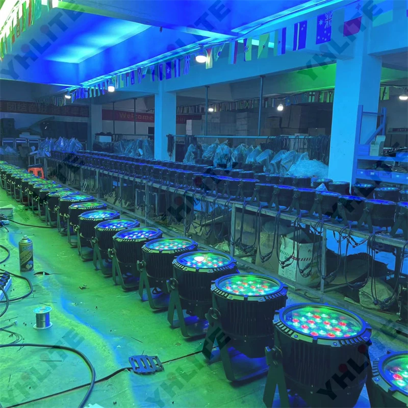 led par light 54x3W waterproof led wash RGBW uplight IP65 par can stage light outdoor led 54*3W par light