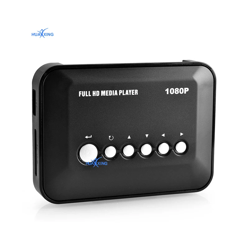 Мультимедийный плеер Mini Full HD1080p H.264 MKV HDD HD медиаплеер центр USB OTG SD AV TV AVI RMVB