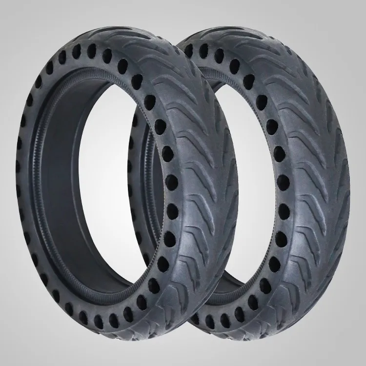 Nedong 8.5 inch colorful solid tire  no flat 8.5x2 with honeycomb airless tyre for Xiaomi M365