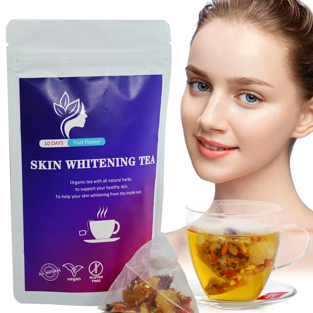 Chinaherbs herbal skin glow tea herbal beauty glow tea skin whitening good for female yoni health