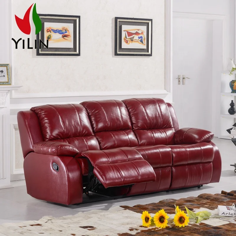 alibaba french country style living room furniture leather recliner sectional sofa sets