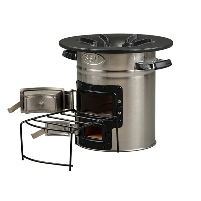 Two Doors Wood Burning Stove