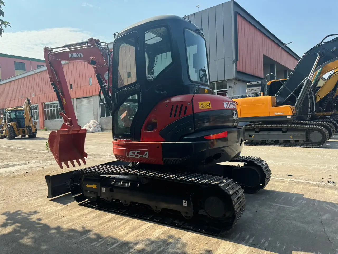 mini excavator kubota U55 5 Ton CE/EPA engine mini small excavator  KX165 6 ton Crawler mini digger excavators for sale