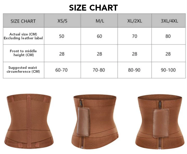 Custom Logo Women Workout Gym Neoprene Faja Latex Sweat Trimmer Belt Slimming Body Shaper Waist Trainer for Women