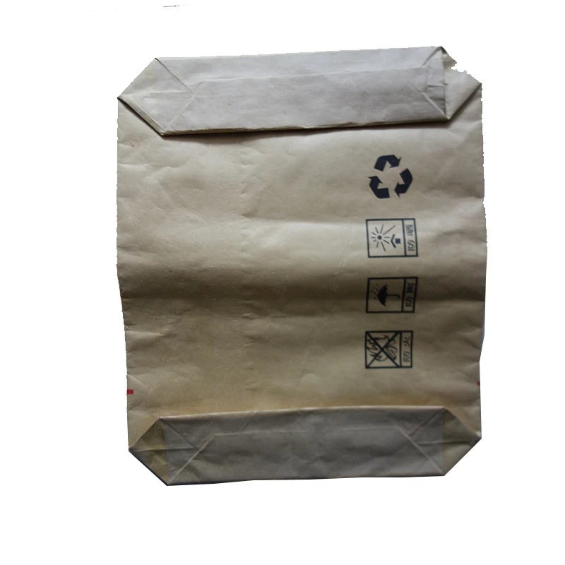 25kg 50kg Brown Sack Kraft Paper Cement Bag PP Woven Laminated Kraft Paper