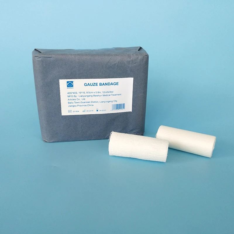Medical Grade Breathable Sterelized Gauze Sterile Gauze Bandage