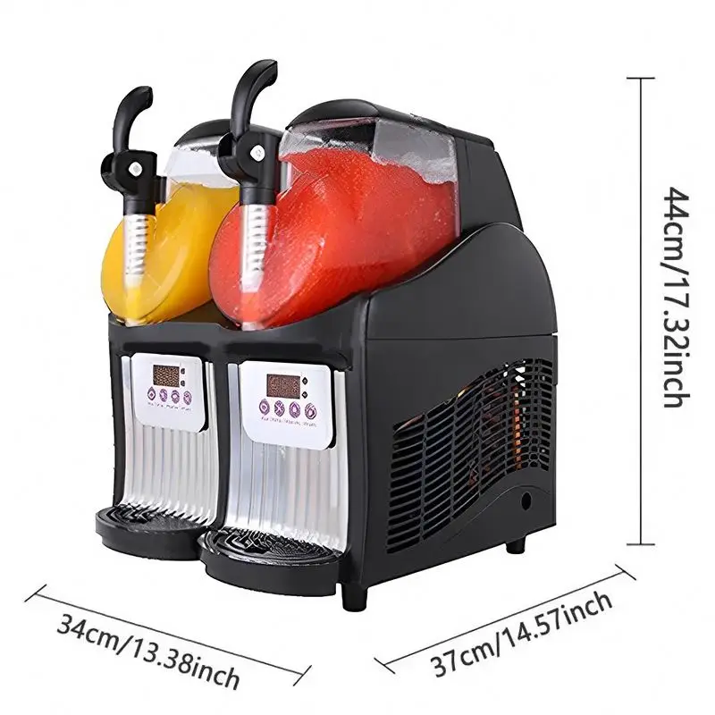 Two Tanks Slush Machine Snow Ice Machine New Design
