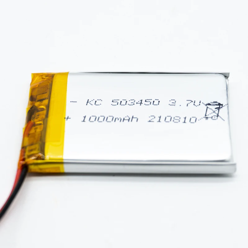 Li полимерный аккумулятор 3.7v1000mAh 503450 Липовая батарея полимерная литий-ионная аккумуляторная литий-полимерная Shenzhen Kamcy для жизни