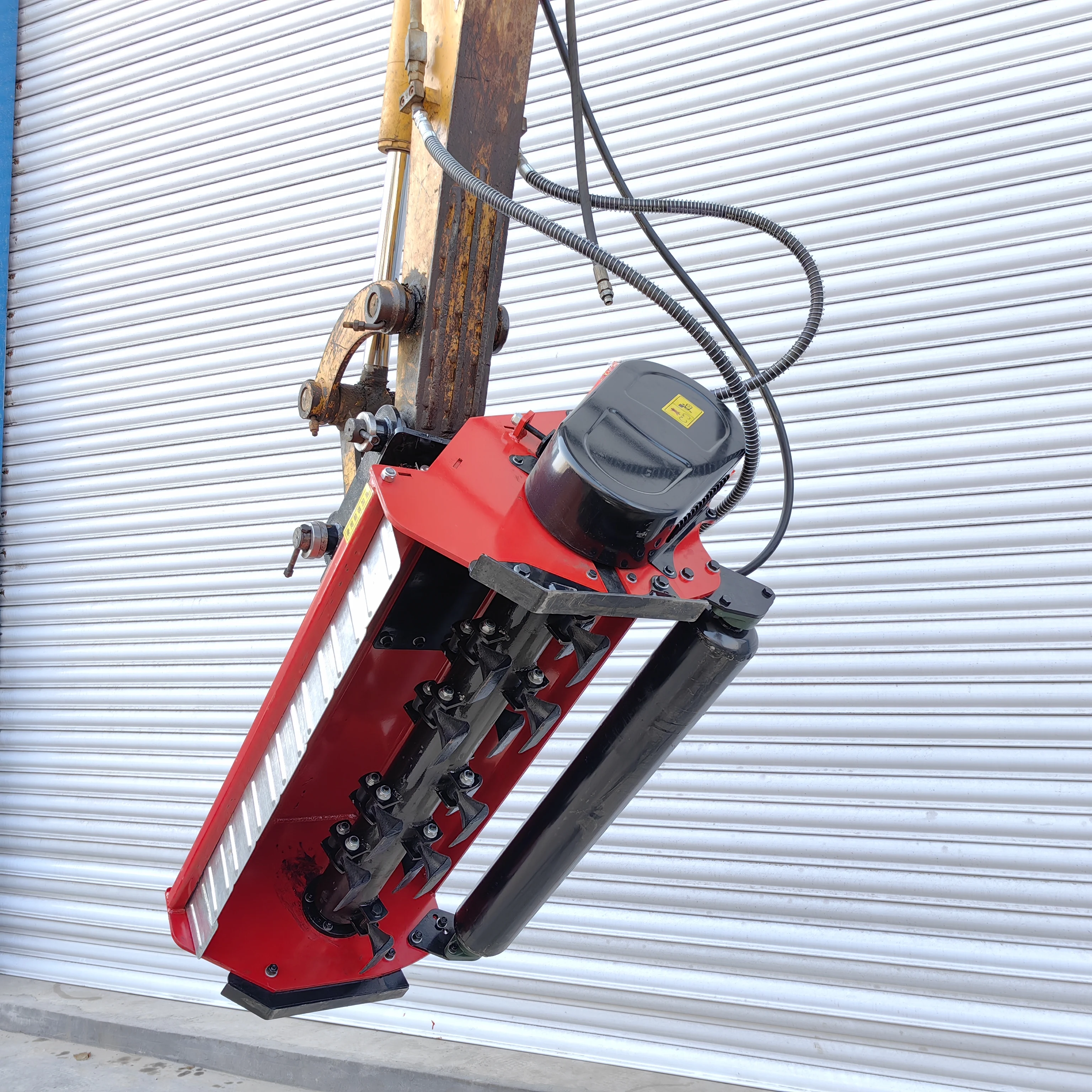 Heavy Duty flail mower / grass cutter / bush shredder Attachment For Excavator
