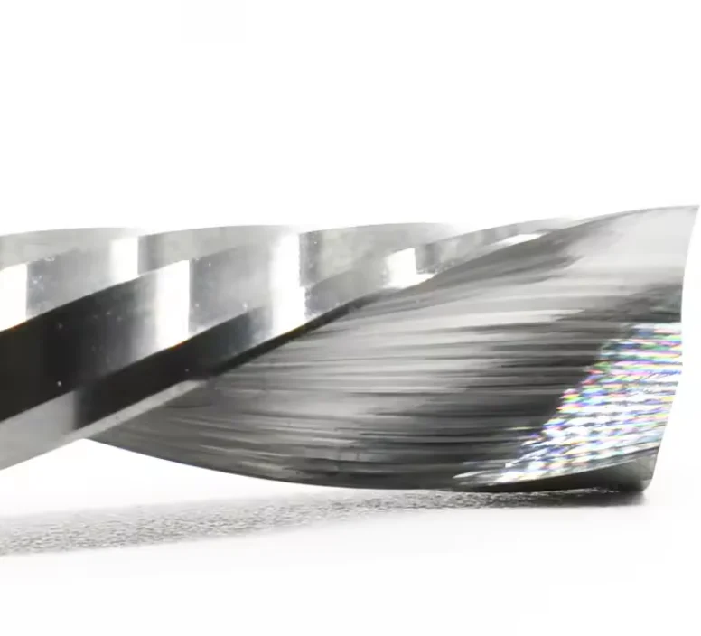 Engraving milling cutter single flute spiral cutting bits 3.175mm 4mm 6mm single flute  up cut end mill carbide cutter
