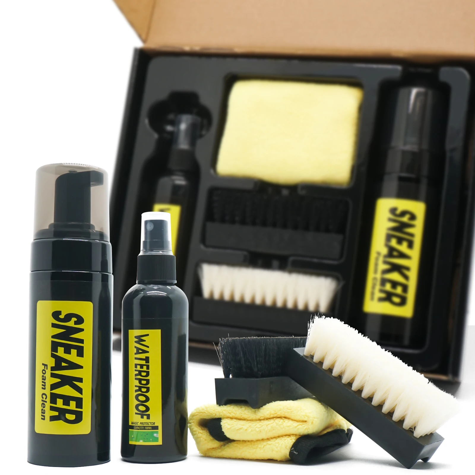 Premium Sneaker Cleaner Kit for Tennis, Leather, Canvas,Shoe