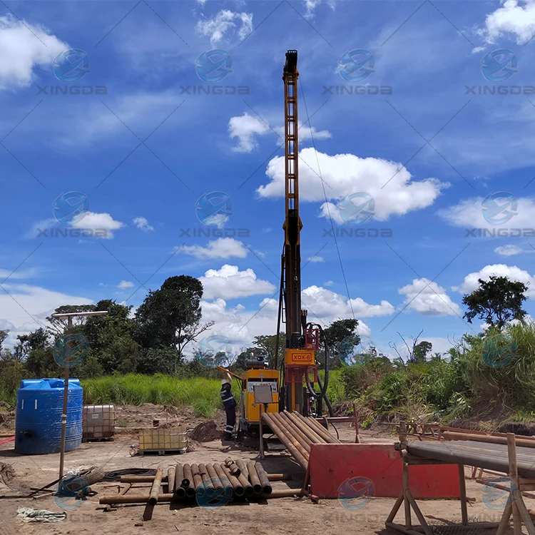 Hydraulic mountain Core Drilling Rig XDX-6 wire line huang hai rock core drilling machine
