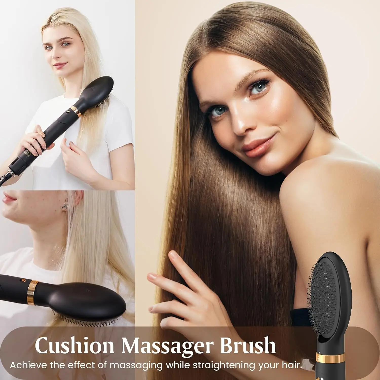 7 in 1 Hair Dryer Set Wrap Air Styler 110000 RPM High Speed Air Styling Drying System Salon Hot Air Brush Volumizer Blow Dryer