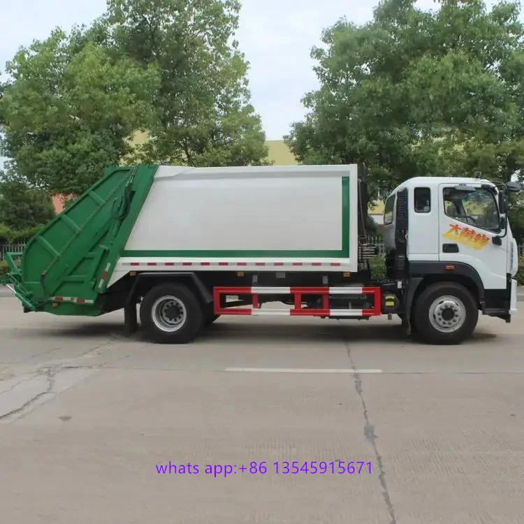 Китай FOTON 4*2 сбоку компримированный мусоровоз 170 л.с. 10 куб. М санитарный производитель