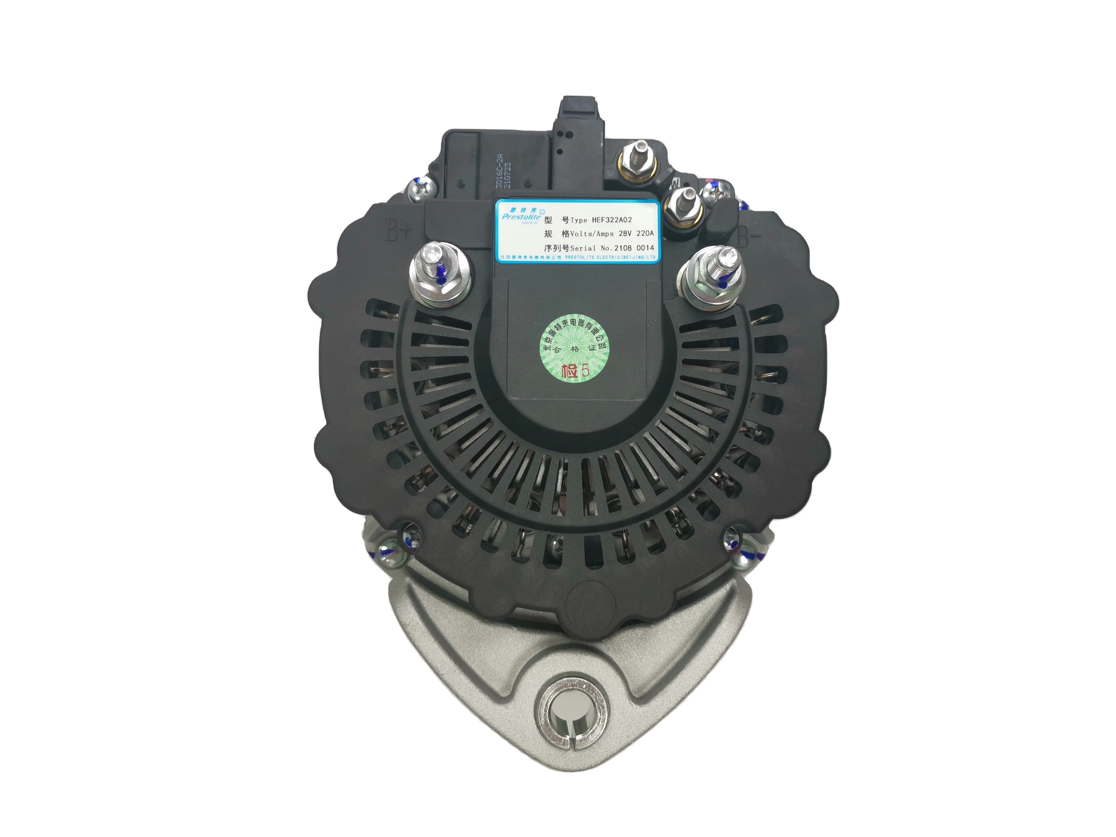 Original HEF320A01  Automobile alternator  28V 200A  for Beijing Prestolite HEF320A01