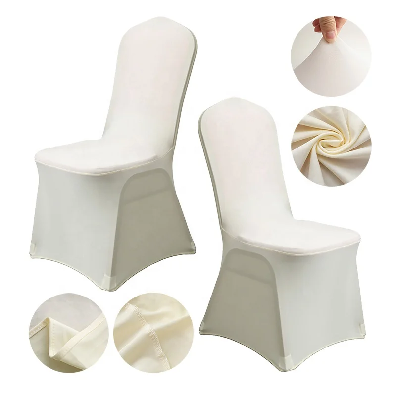banquet white dining chair covers for events