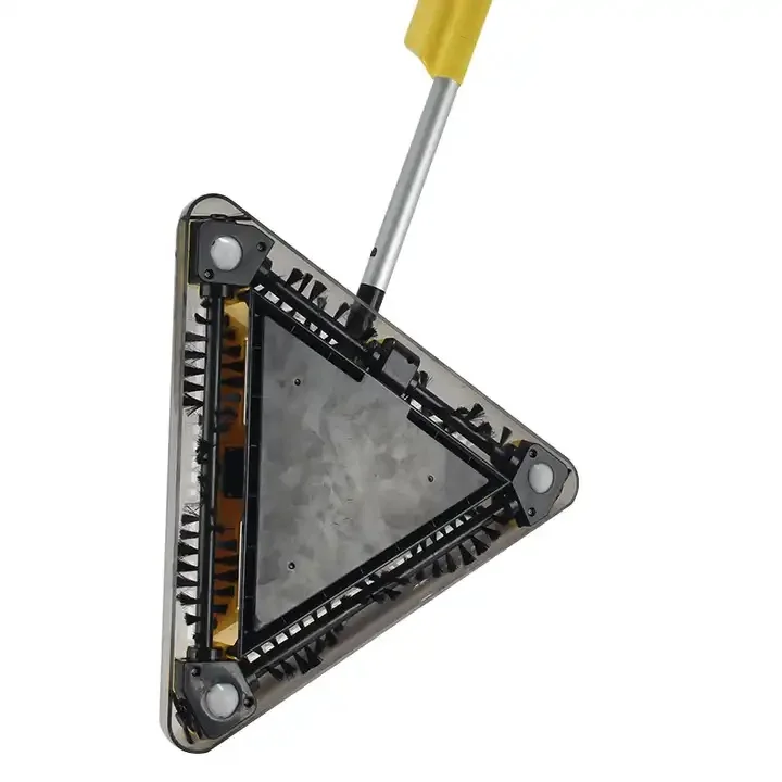 Factory Price 500mah 280ml Dust Bin Easy Operating Cordless Triangle Electric Broom