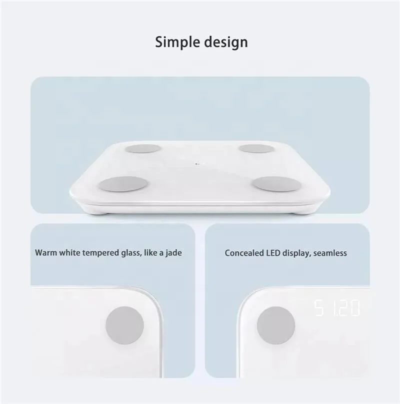 Original Xiaomi Smart BT Mi Body Composition Scale 2 Body Fat Scale