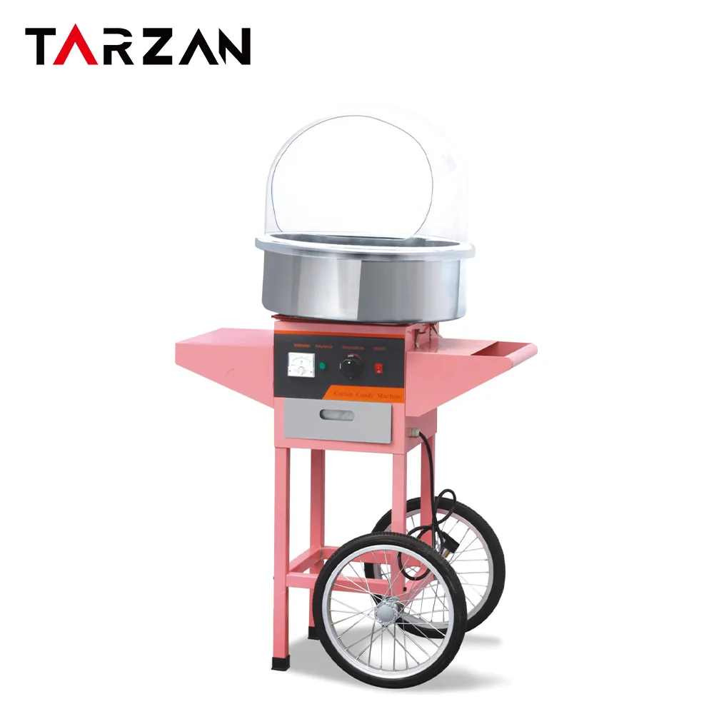 Factory launch Wholesale prices TPC-520 commercial cotton candy machine china  cotton candy vending machine