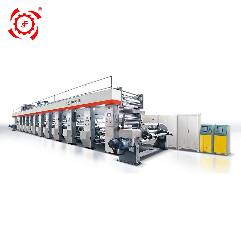 
Highspeed automatic 2 4 5 6 8 color flexo graphic printing machine price 