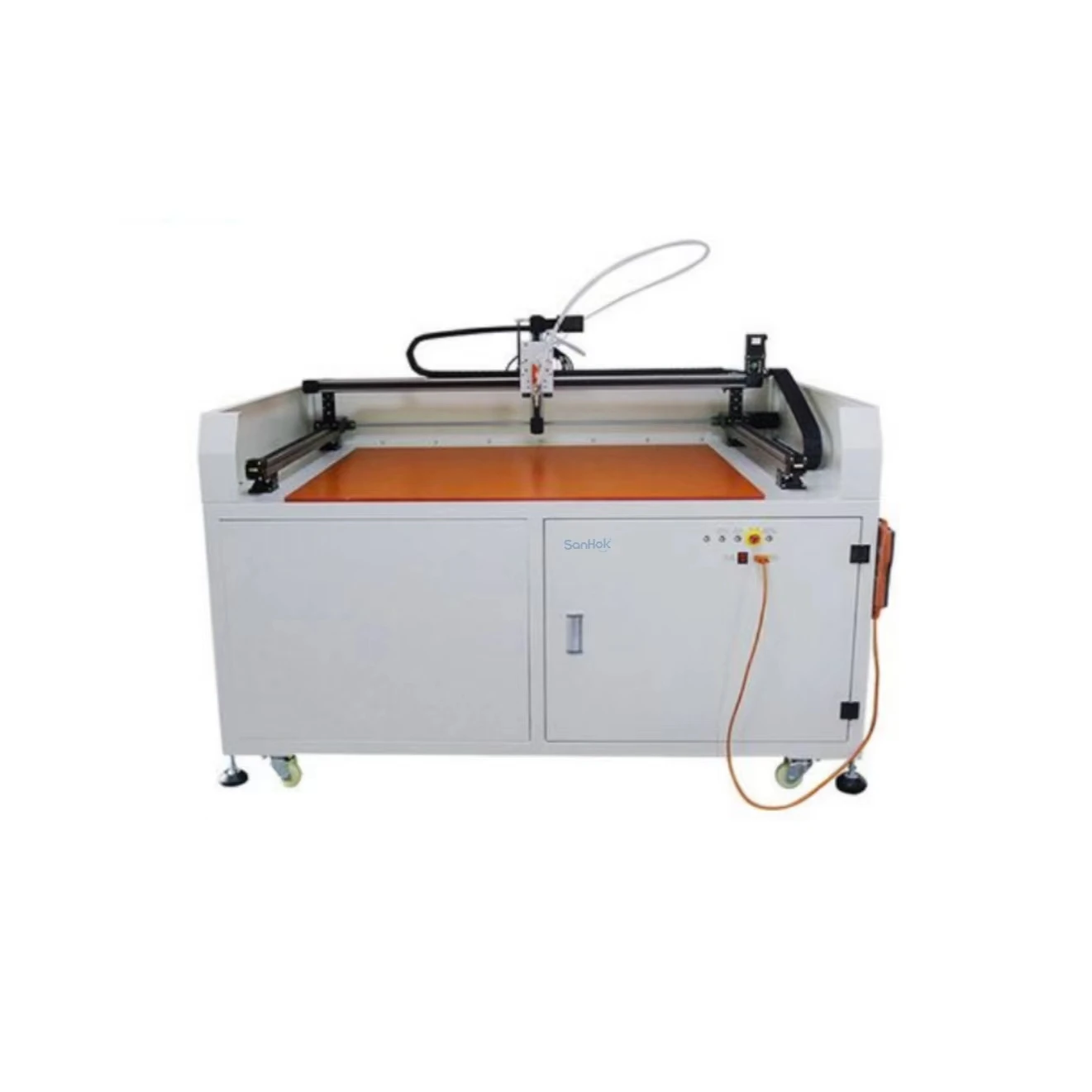 Earphone cover mobile phone screen PUR adhesive hot melt adhesive automatic dispensing machine