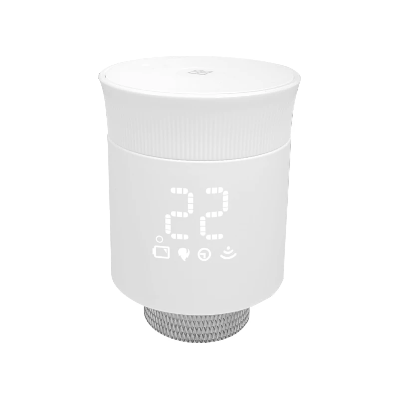 2023 New Tuya Smart  TRV Radiator WiFi Thermostat Valve  with  Zigbee