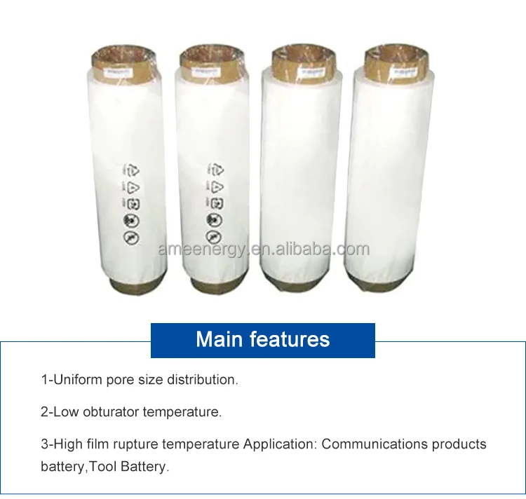 Battery Glass Fiber Separator with High Porosity for Battery Application
