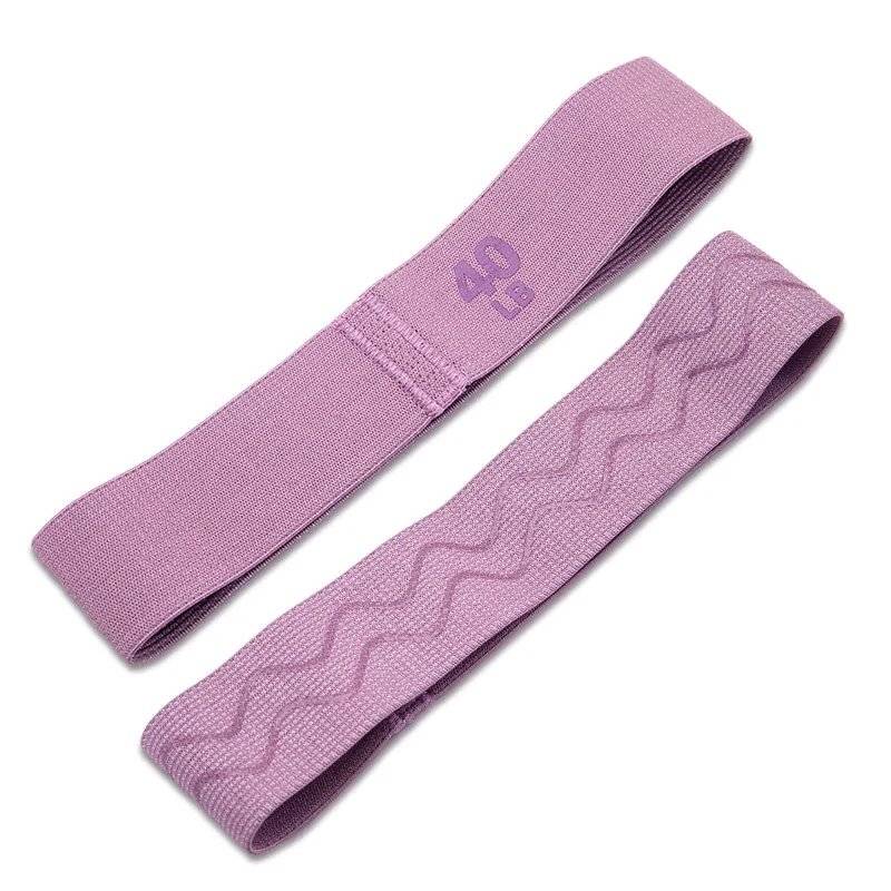 hip resistance band set for women glute squat training custom printed exercise fabric booty bands gym yoga fitness