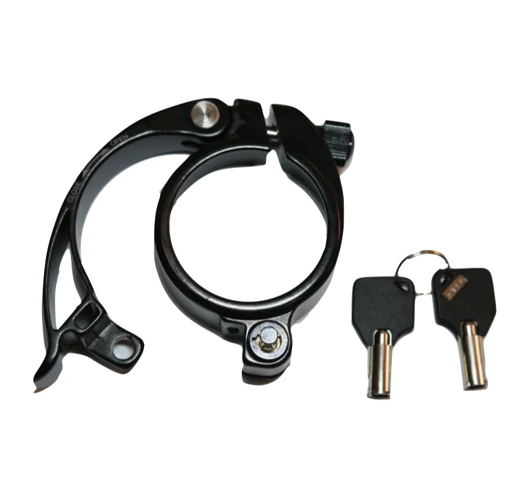 naicisports electric bike spare parts Bicycle quick release lock seat tube clamp adjustable bike seatpost clamp lock