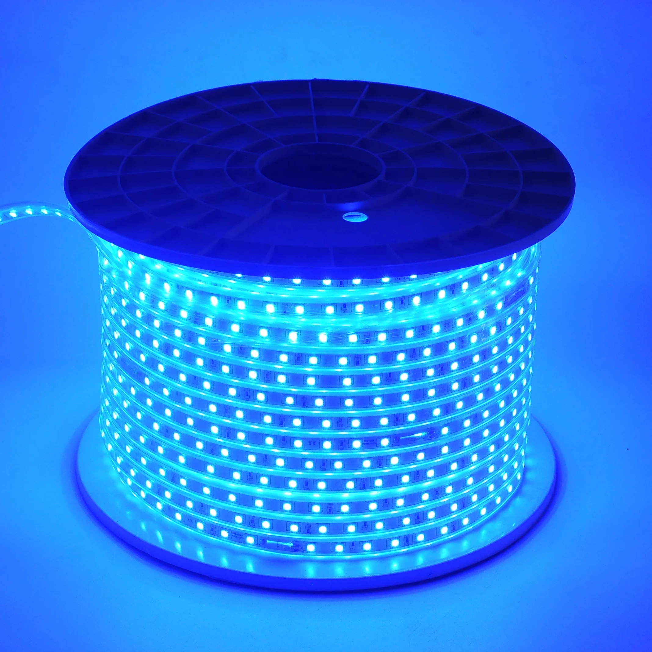 220 В силиконовый чехол для улицы теплый белый 5050RGB 60led полосы света Водонепроницаемый 10 мм Светодиодные полосы света 10 60 90 пульт дистанционного управления 50000