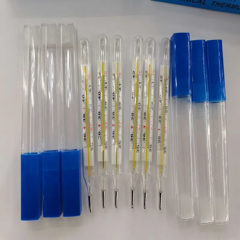 
Oral Long Bulb Clinical Mercury Glass Thermometer 