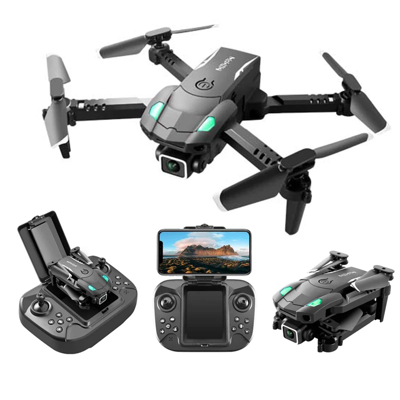 S128 Mini Drone 4K HD Dual Camera Aerial Photography Four Axis Aircraft Fixed Height Three Side Obstacle Avoidance RC UAV
