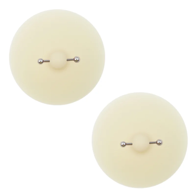 Factory Direct Sales Bra Accessories Silicone Nipple Cover With Nipple Piercing Ring