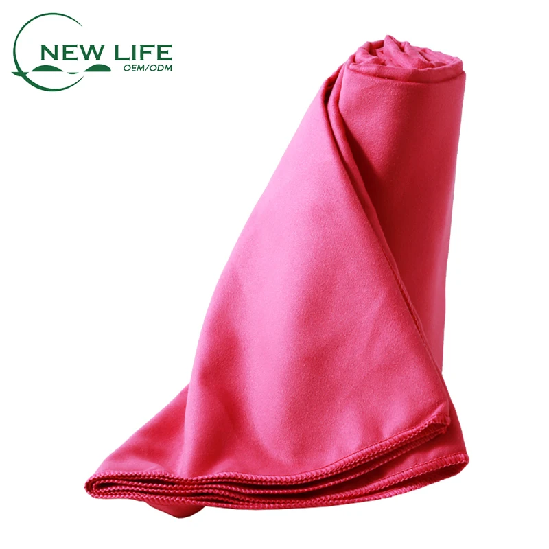 dry quick sport towel portable  microfiber with mesh bag quick drying gym towel sports towel custom